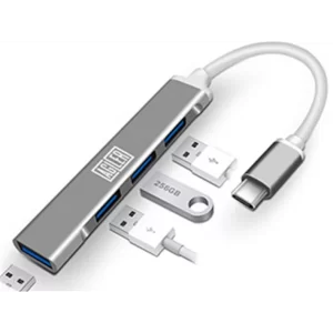 Hub USB Tipo C a 4 Puertos USB 3.0 AGI-1268