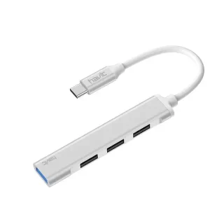 Hub Havit Tipo C a 4 Puertos USB, HB41