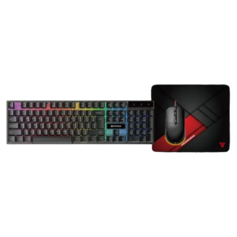 Combo Gaming Fantech P31s Teclado Multimedia Retroiluminado