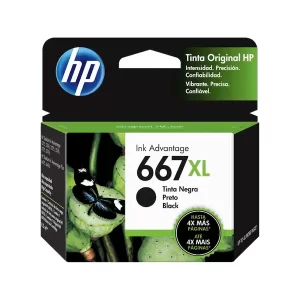 Cartucho Hp 667 XL - 3YM81AL - Negro - 8.5ml