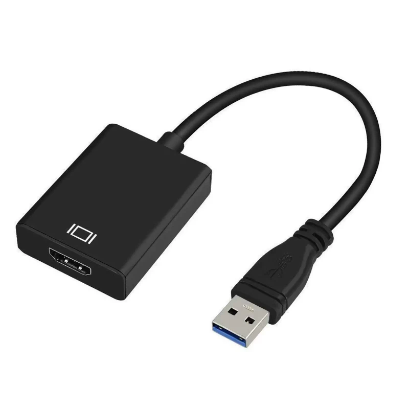 Adaptador USB 3.0 a HDMI 1080P con Audio Video Plug & Play