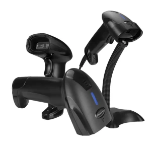 Lector Código Barras 2D 2CONNET 2C-SC1100-2D USB con Base y Lectura desde Pantalla