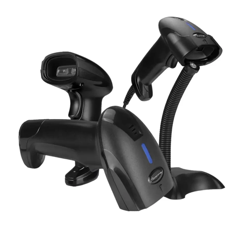 Lector Código Barras 2D 2CONNET 2C-SC1100-2D USB con Base y Lectura desde Pantalla