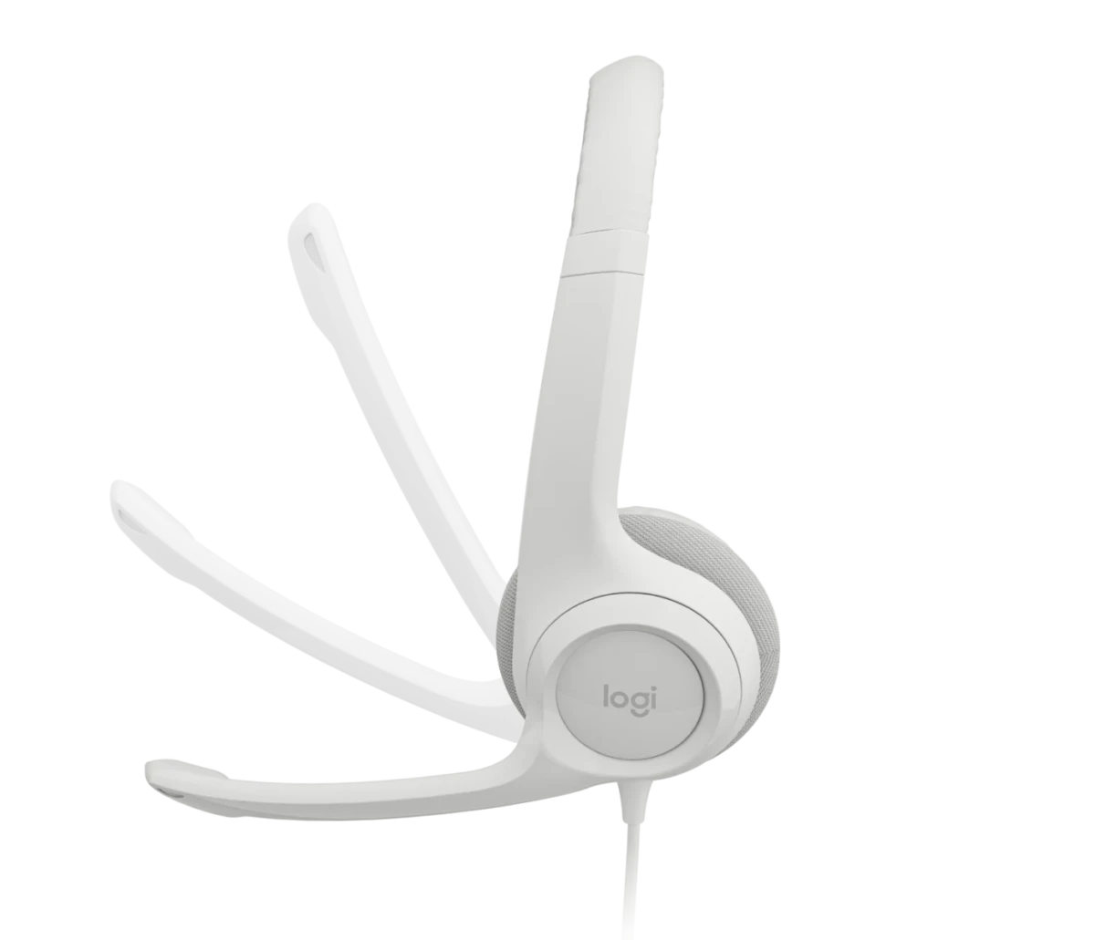 Audífono Logitech H390 Micrófono Bidireccional Blanco