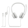 Audífono Logitech H390 Micrófono Bidireccional Blanco