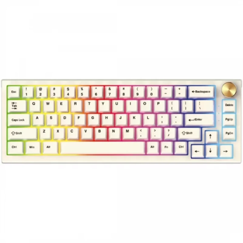 Teclado Gamer Fantech MK858 Mecánico RGB 65% Inalámbrico