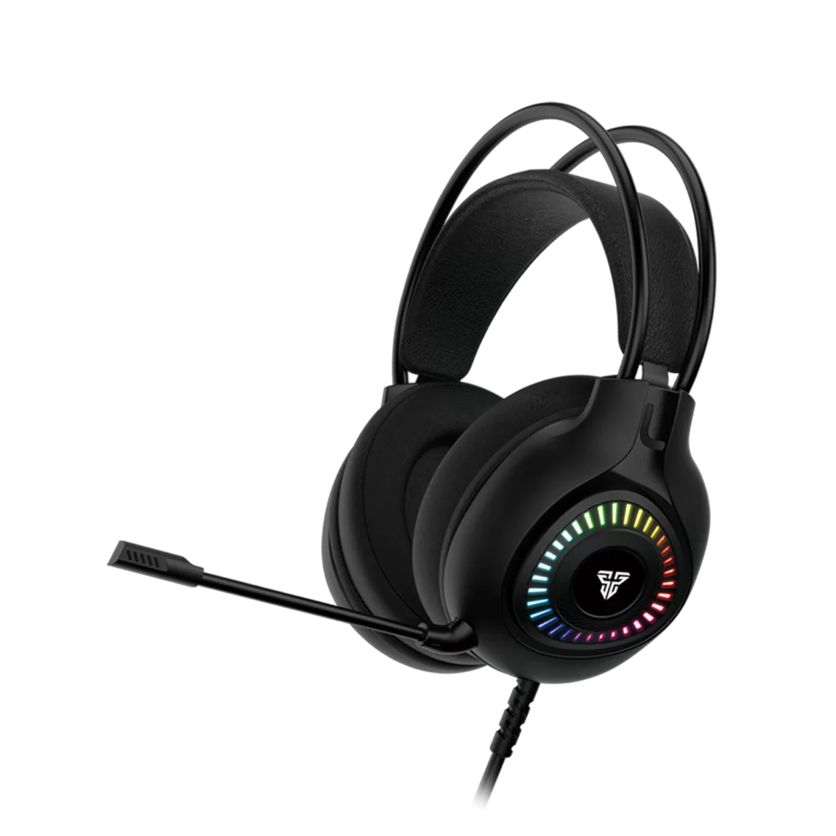 Audífono Gamer Fantech HG25 Orbit USB Sonido Envolvente 7.1 RGB Negro