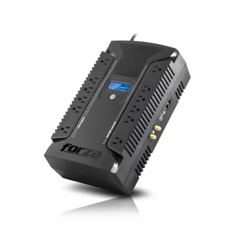 UPS Forza HT-750LCD 750VA 450W Interactiva LCD 12 Salidas NEMA