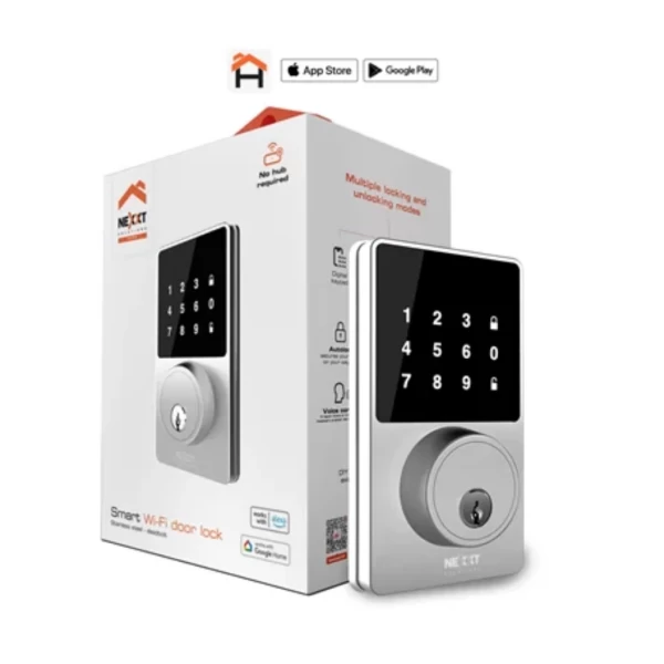 Cerradura Smart Nexxt NHS-D100 WiFi Teclado Digital Acero