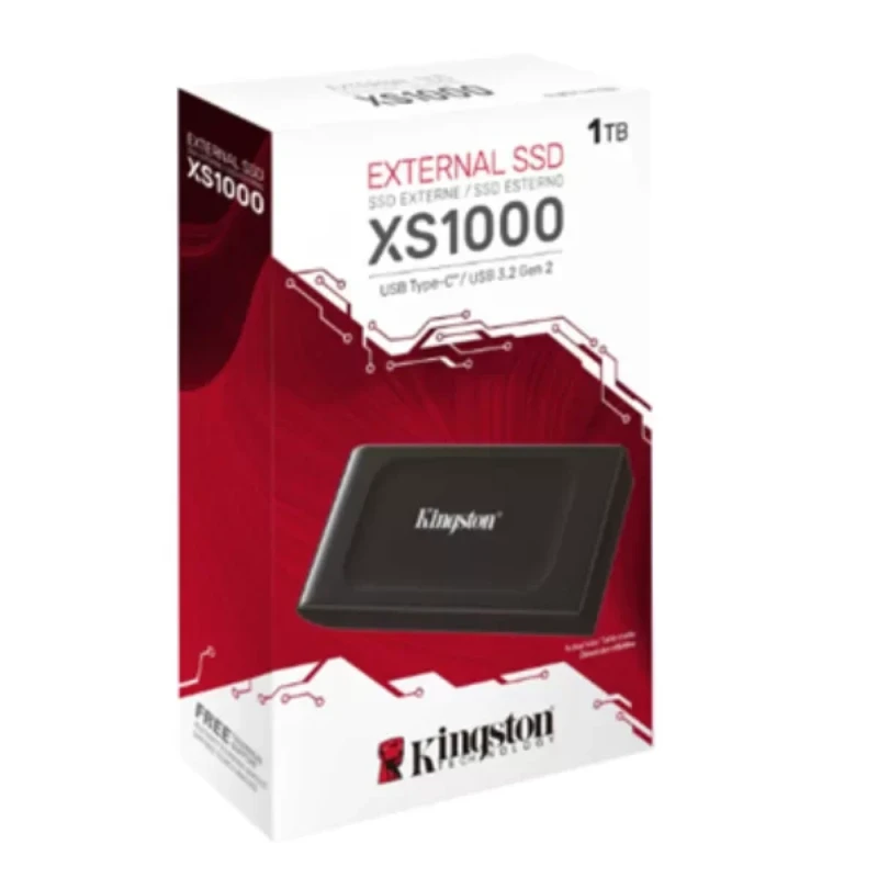 Disco Externo SSD Kingston 2TB USB-C 1050 MB/s