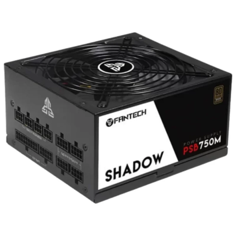 Power Supply Fantech PSB750M Shadow 750W 80 Plus Bronze Modular