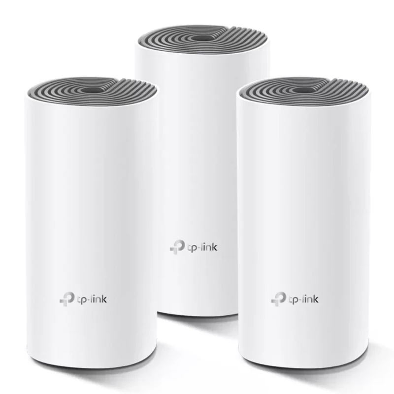 Router TP-Link Deco E4 AC1200 Whole Home Mesh (3 Pack)