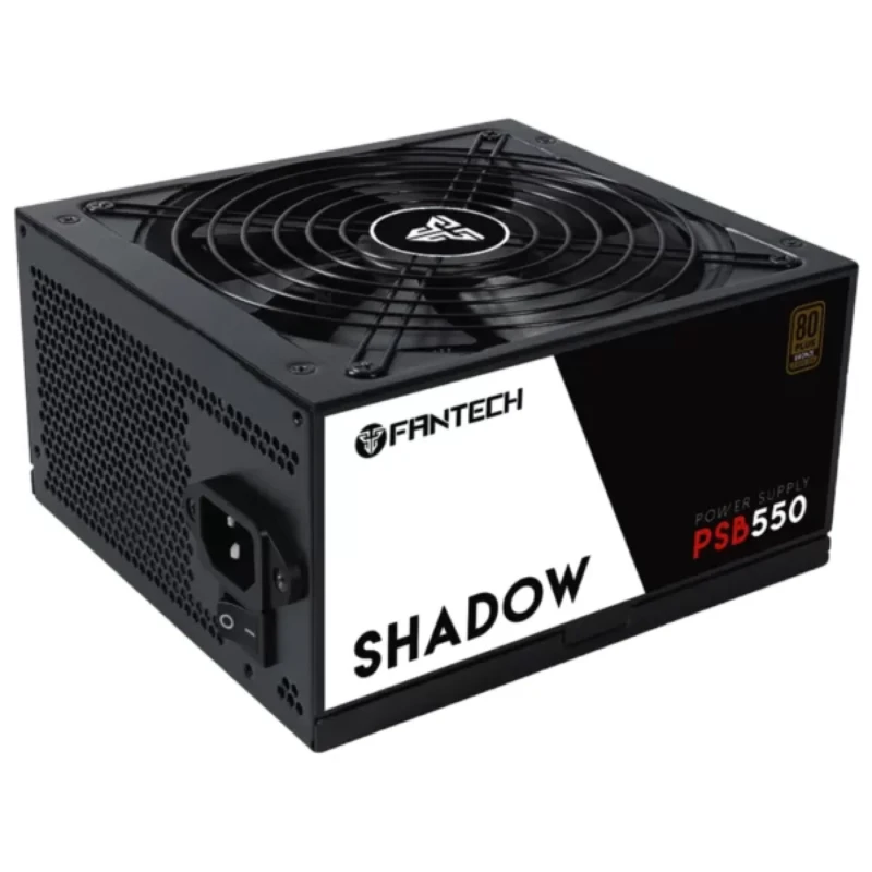 Power Supply Fantech PSB550 Shadow 550W 80 Plus Bronze ATX