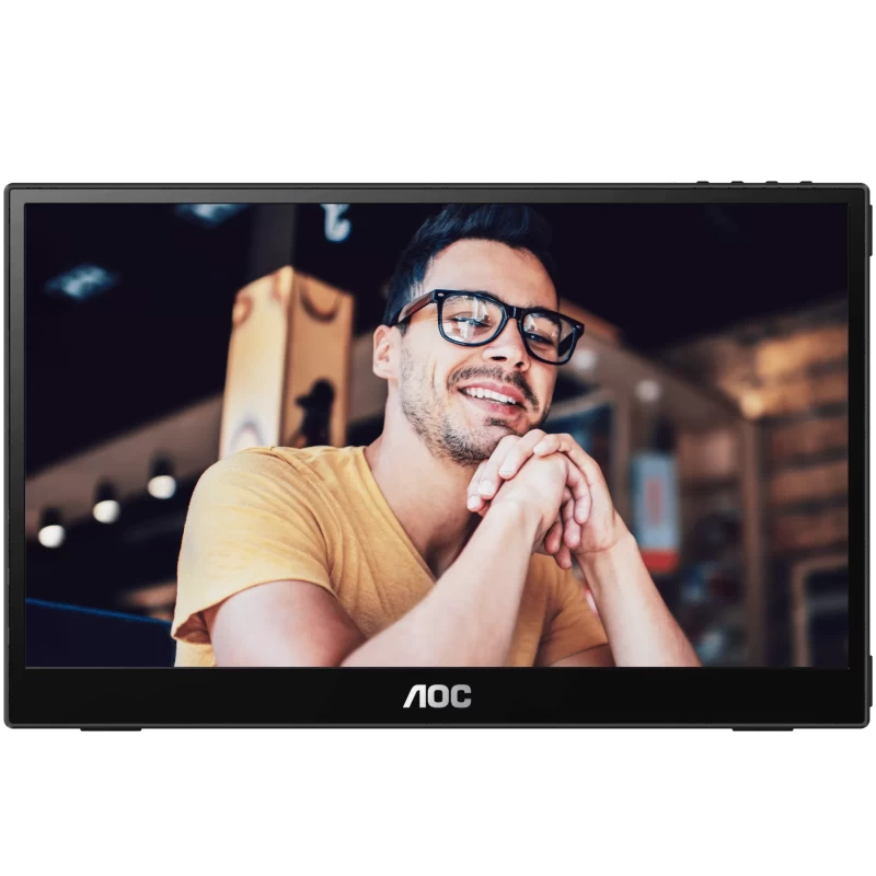 Monitor Portátil AOC 16T3E 15.6 Pulgadas FHD Táctil USB-C