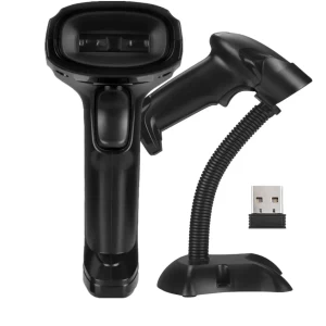 Lector 2D Inalámbrico 2CONNET 2C-SC1100W-2D con Base, 80 m, USB/2.4G