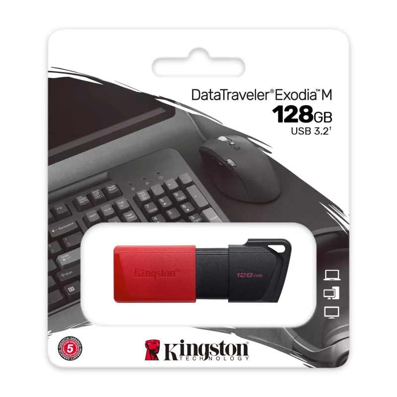 Memoria USB Kingston DataTraveler Exodia M 128GB USB 3.2