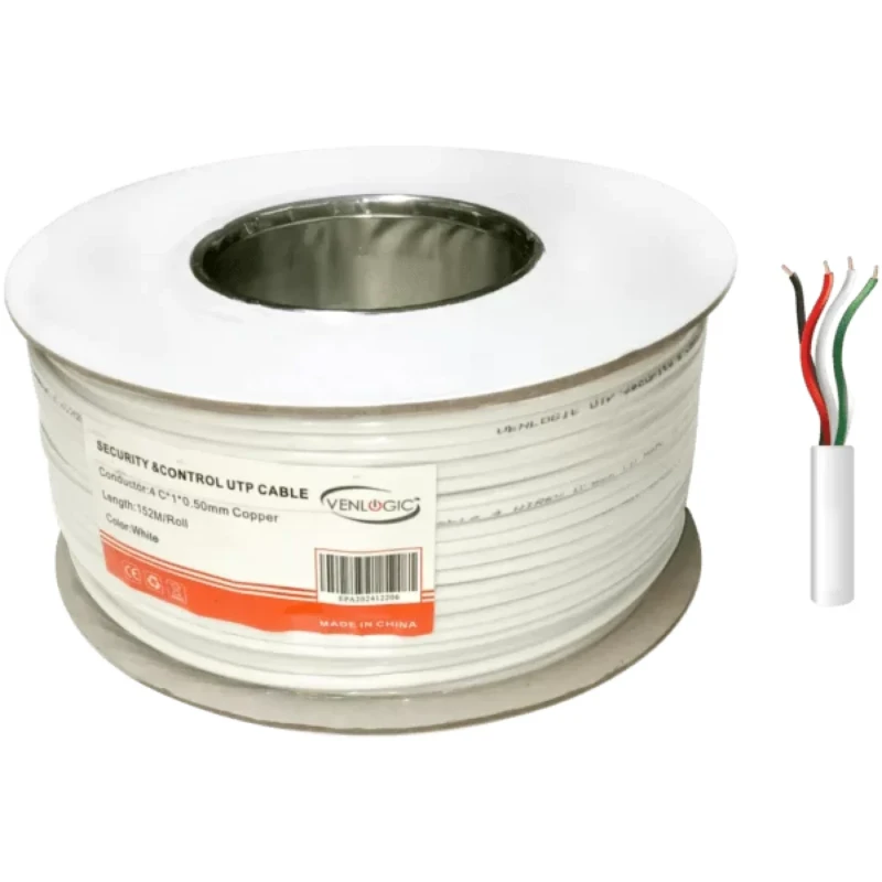 Rollo De Cable 22/4 Solido