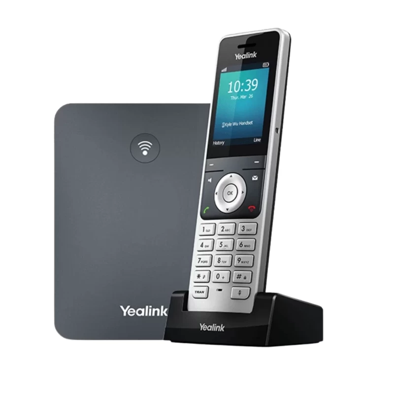 Teléfono IP DECT Yealink W76P Inalámbrico Profesional