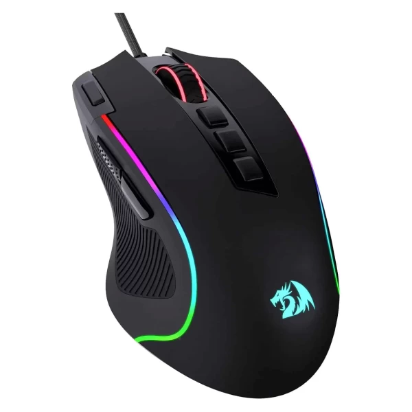 Mouse Gamer Redragon M612 Predator Sensor Óptico 3200 DPI RGB