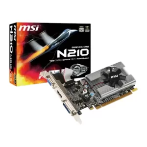 Tarjeta de Video MSI GeForce 210 1GB DDR3 HDMI DVI VGA