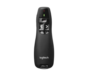 Puntero Inalámbrico Logitech R400 con Láser Rojo y Control de Presentación