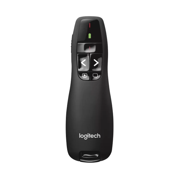 Puntero Inalámbrico Logitech R400 con Láser Rojo y Control de Presentación