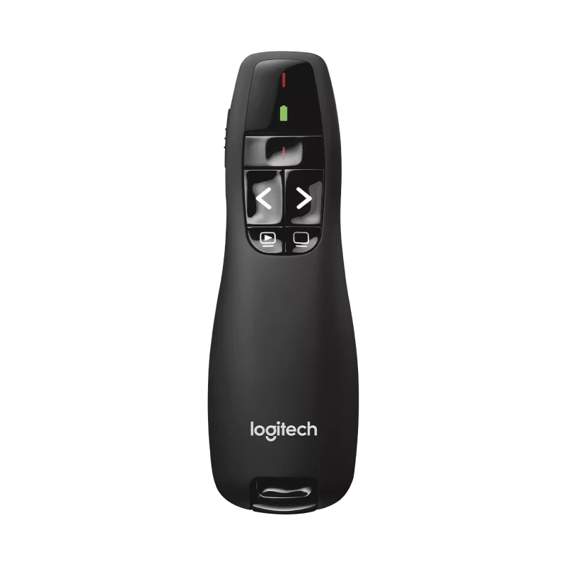 Puntero Inalámbrico Logitech R400 con Láser Rojo y Control de Presentación