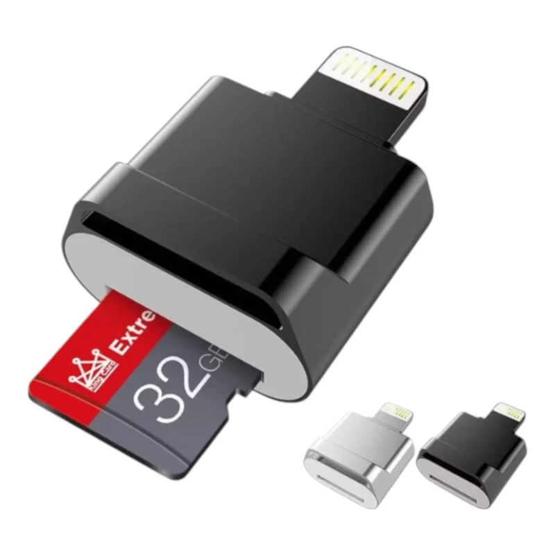 Lector de Tarjetas MicroSD Lightning