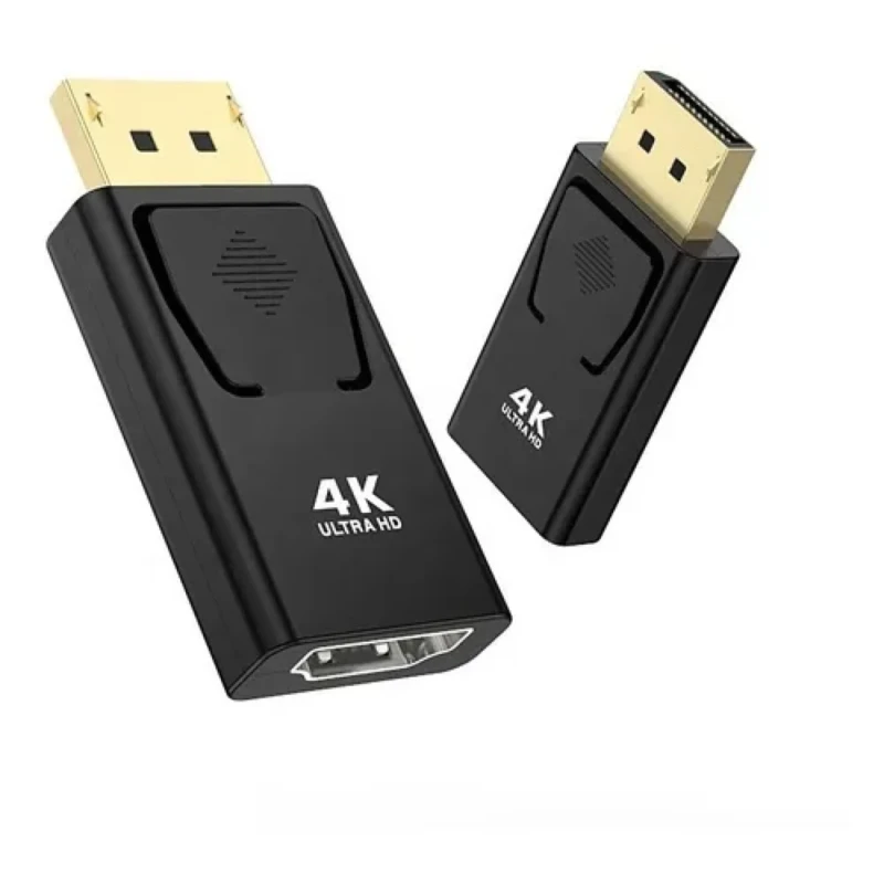Convertidor Displayport A HDMI 4K Macho A Hembra