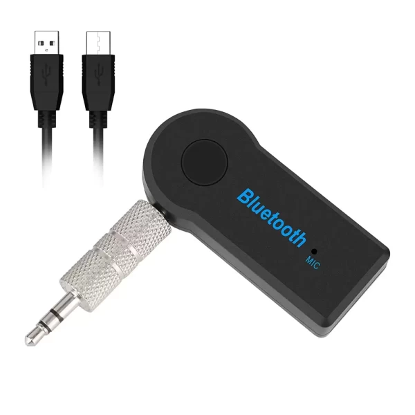 Adaptador Bluetooth V5.0 Receptor de Audio 3.5mm Manos Libres
