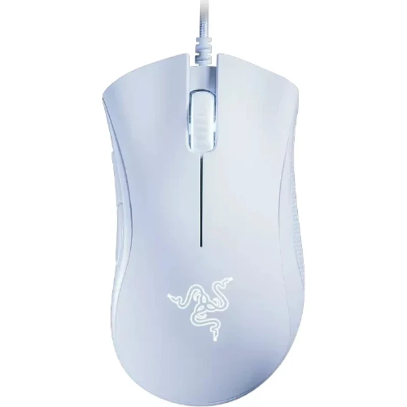 Mouse Gamer Razer DeathAdder Essential Blanco 6400 DPI Ergonómico RGB