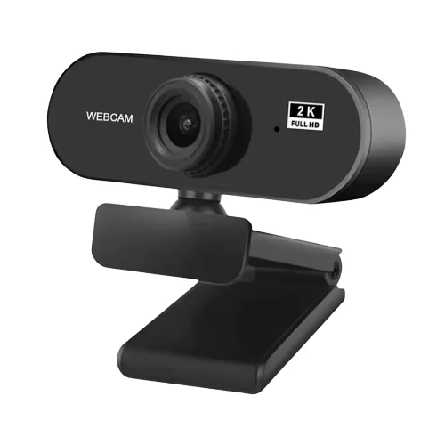Cámara Web 2K con Micrófono Integrado para PC y Laptop