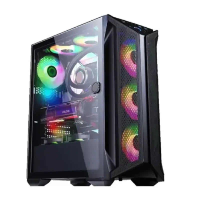 Case Gamer MYO Y200 Mid Tower Vidrio Templado ARGB