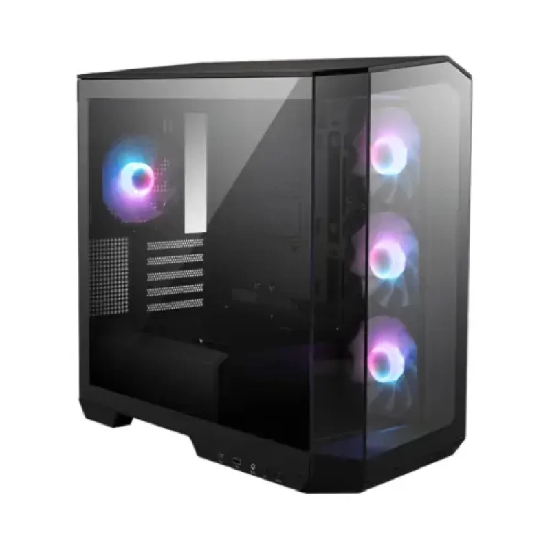 Case MSI MAG PANO M100R PZ Black ATX con Panel de Vidrio Templado