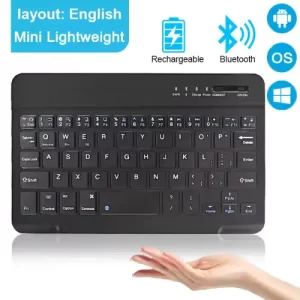 Miniteclado Bluetooth Recargable 2.4G para Mac, iOS, Android y Windows