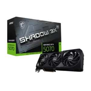 Tarjeta de Video MSI RTX 5070 Shadow 3X OC 12GB GDDR6 192-Bit