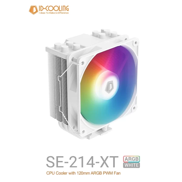 CPU Cooler ID-COOLING SE-214-XT ARGB Blanco