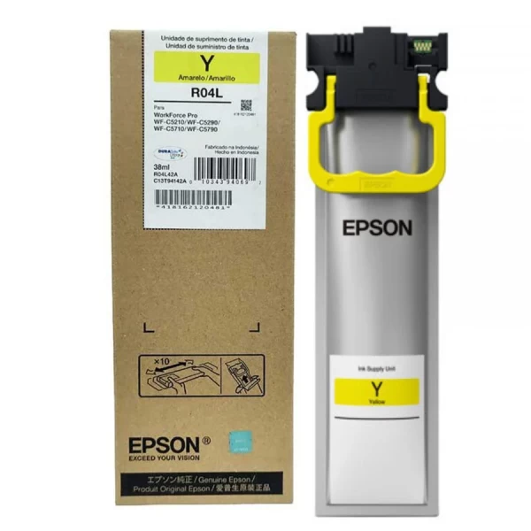 Bolsa Tinta Epson T941 Amarillo 5000 Páginas para WF-C5210/5790/C5290