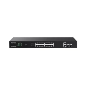 Switch Tenda TEG1120P-16-250W – 16 Puertos Gigabit PoE, VLAN, 2 SFP