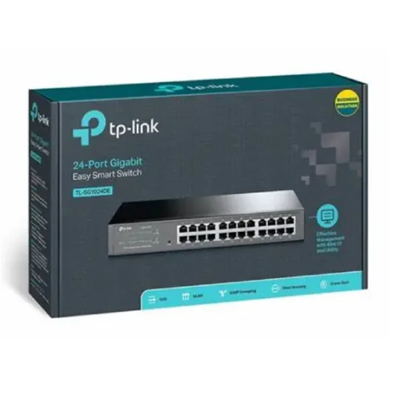 Switch TP-Link TL-SG1024DE 24 Puertos – Smart Gigabit Para Rack