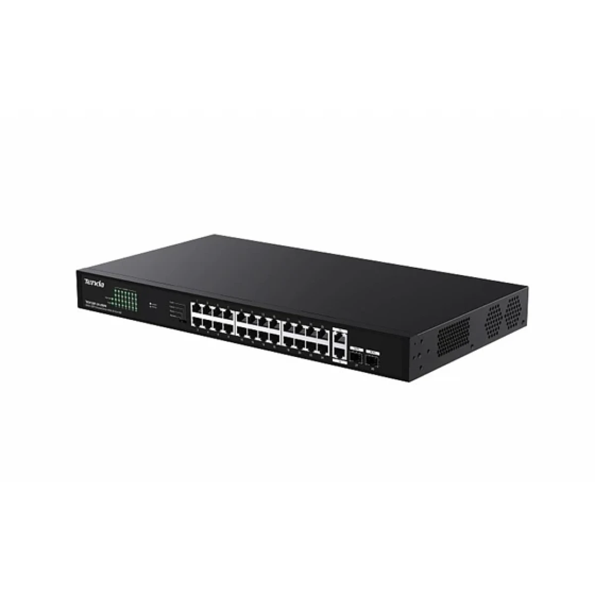 Switch Tenda TEG1128P‑24‑250W 24 Puertos PoE Gigabit con 2 SFP