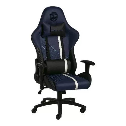 Silla Gamer Fantech GC-194 Azul Reclinable 180° con Apoyabrazos 2D