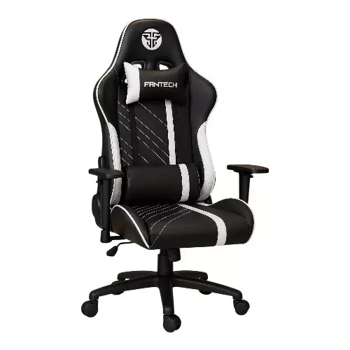 Silla Gamer Fantech GC-194 Negra Reclinable 180° con Apoyabrazos 2D