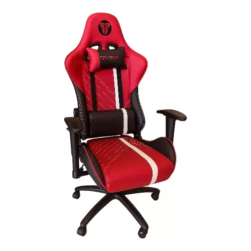 Silla Gamer Fantech GC-194 Roja Reclinable 180° con Apoyabrazos 2D