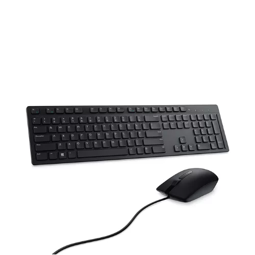 Combo Teclado Mouse Dell KM300C USB Español Color Negro