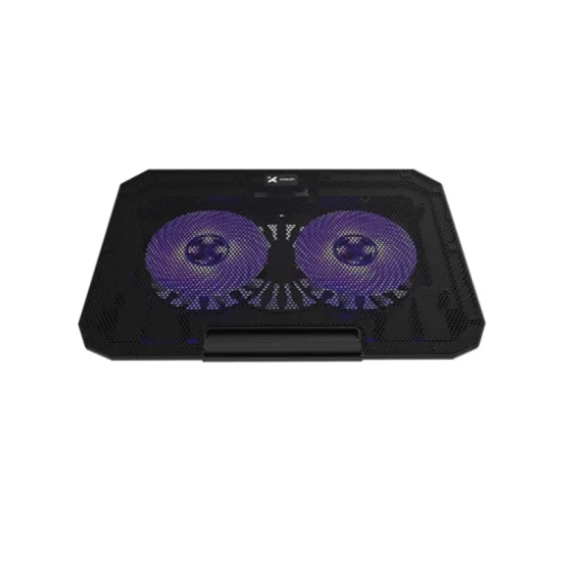 Cooling Pad Xtech XTA-156 para Laptop 15.6" con 2 Ventiladores y LED Azul