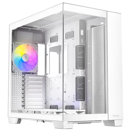 Case Gamer Antec C8 ARGB Blanco Mid-Tower Constellation Dual Chamber con Vidrio Templado