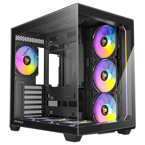 Case Gamer Antec C5 ARGB Negro Mid-Tower Constellation con Vidrio Templado