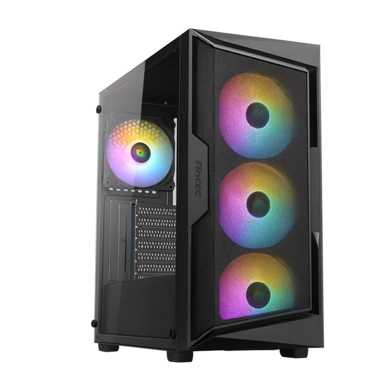 Gabinete Gamer Antec Ax61 Elite Vidrio Templado 4 Ventiladores Argb