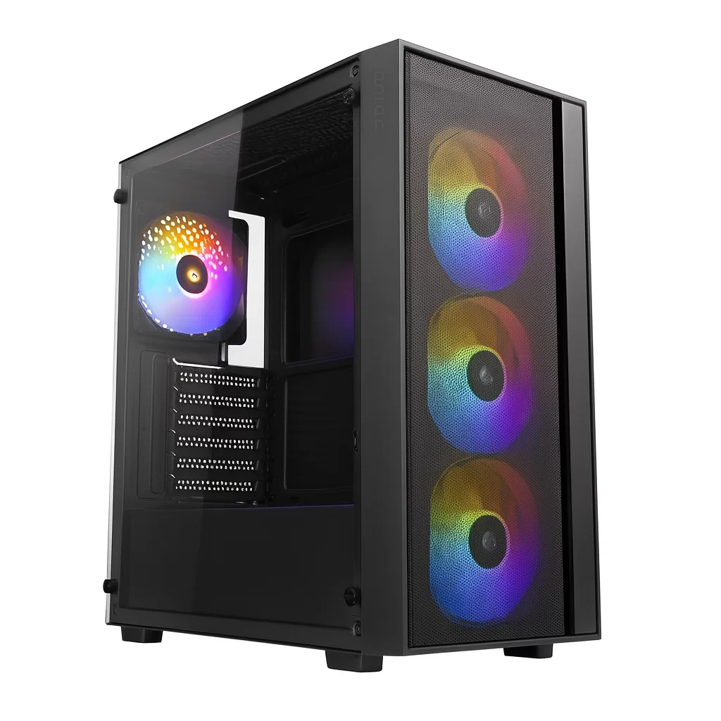 Case Gaming Antec AX65 Vidrio Templado con 4 Ventiladores ARGB